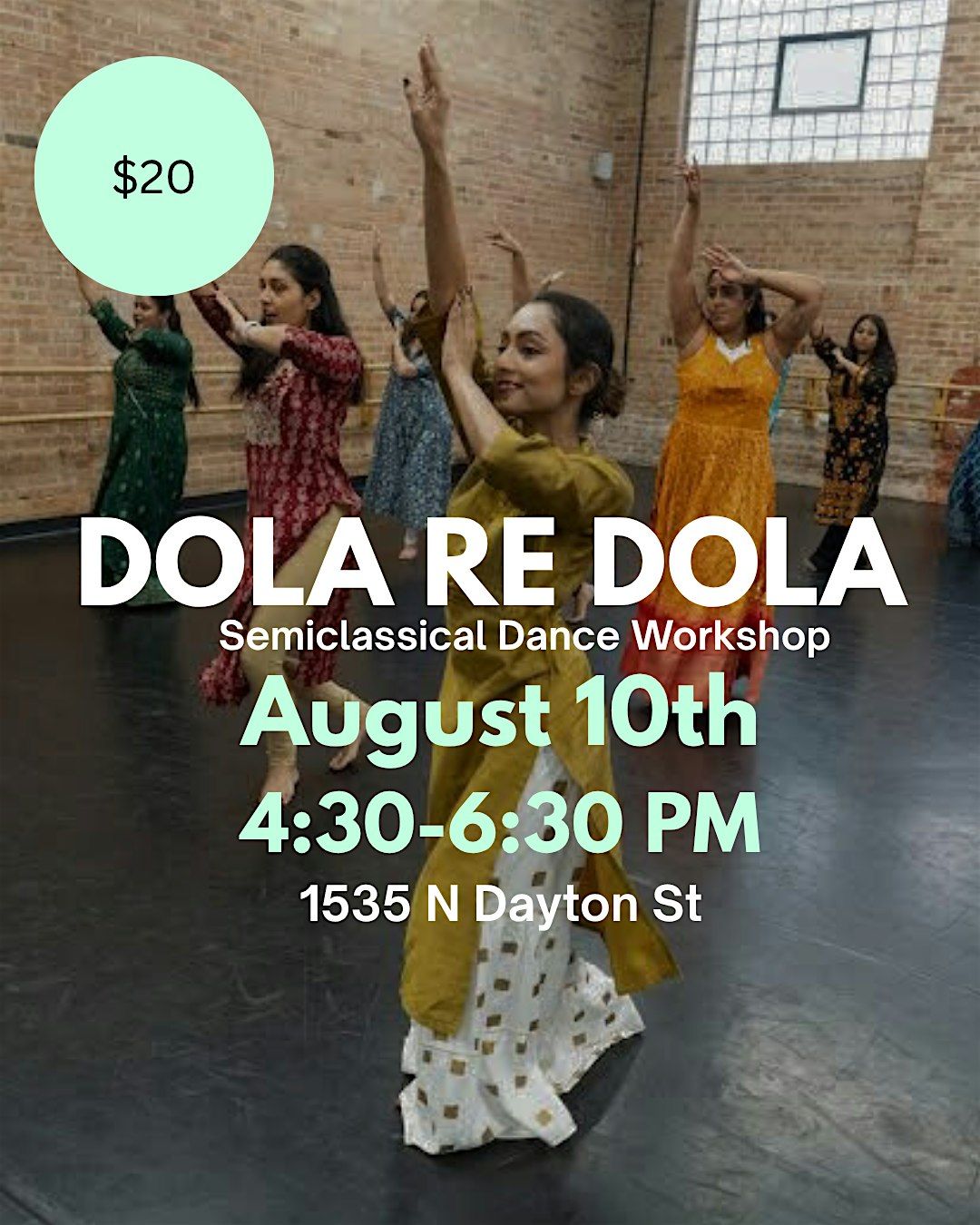 NAACHCHICAGO SEMI-CLASSICAL DANCE WORKSHOP, 10 August | Event in Chicago | AllEvents