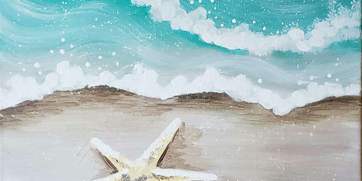 Beach Treasure: Starfish - Paint and Sip by Classpop!™, 26 June | Event in Norfolk | AllEvents