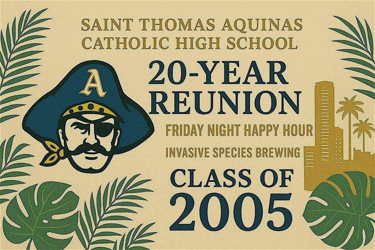 STA Class of 2005 - 20 Year Happy Hour, 10 October | Event in Fort Lauderdale | AllEvents