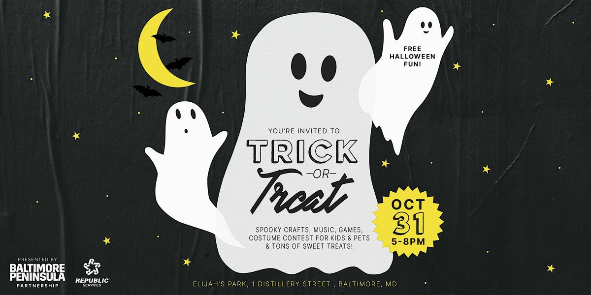Trick or Treat in Baltimore Peninsula, 31 October | Event in Baltimore | AllEvents
