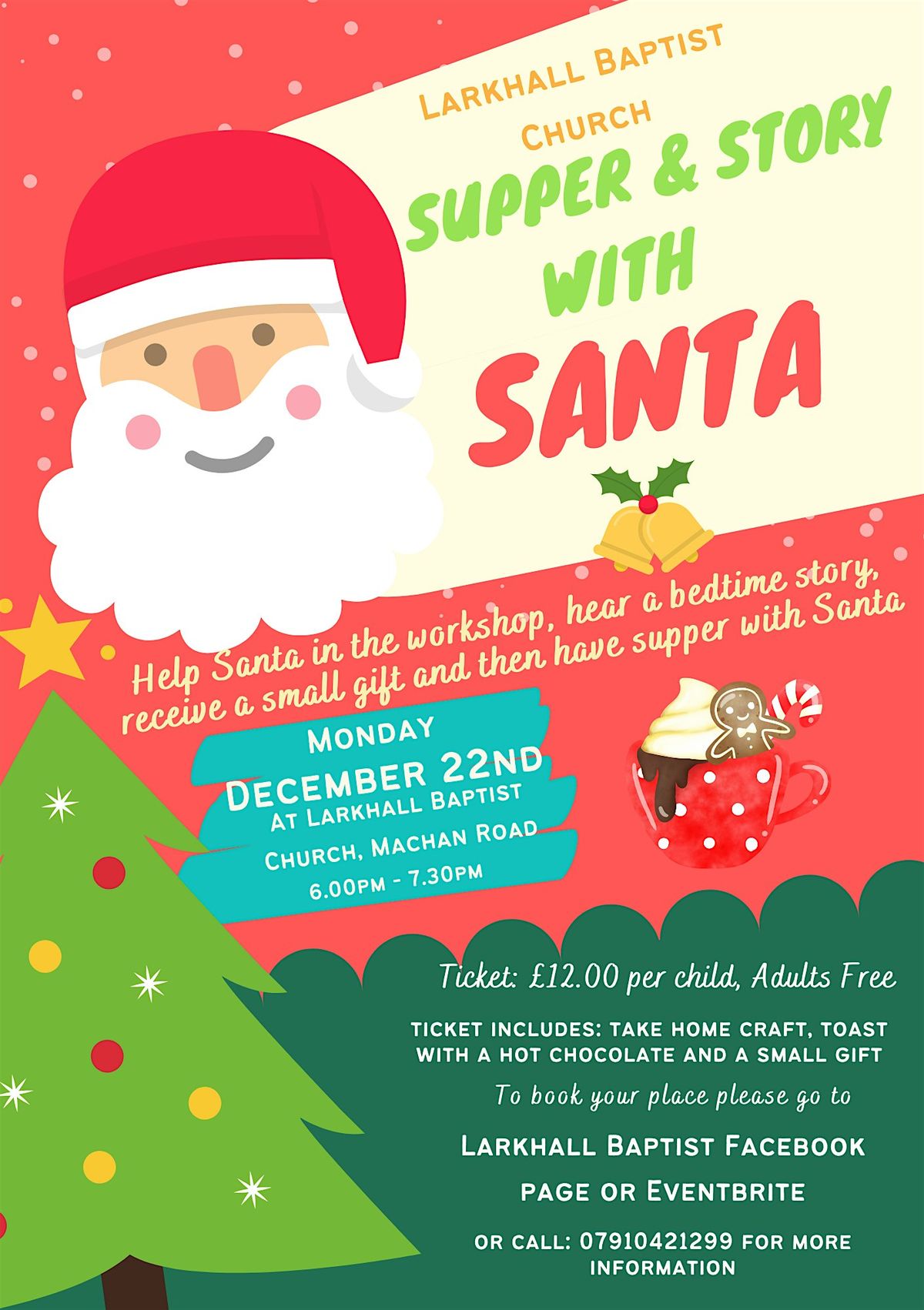 Supper With Santa, 22 December | Event in Motherwell | AllEvents