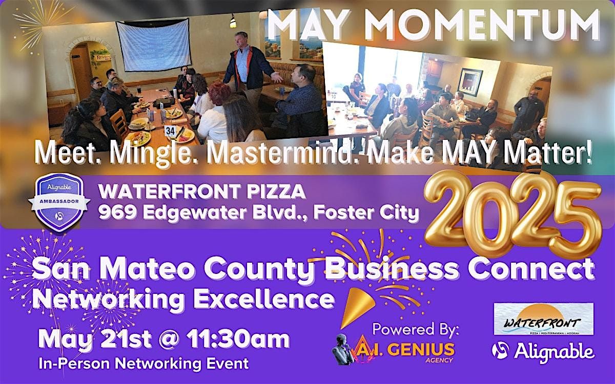 May Momentum: Business Networking + QR-Driven Connection Quest!, 21 May | Event in Foster City | AllEvents