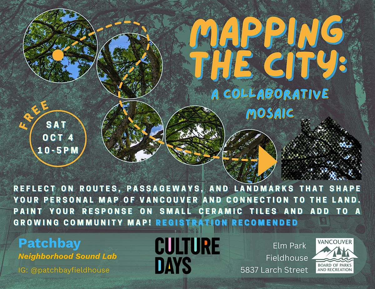 Mapping The City: A Collaborative Mosaic, 4 October | Event in Vancouver | AllEvents