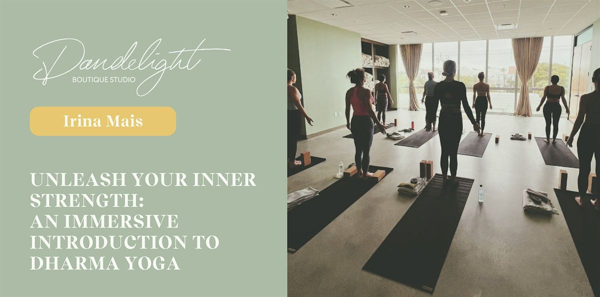 Unleash Your Inner Strength: An Immersive Introduction to Dharma Yoga, 16 August | Event in Delray Beach | AllEvents