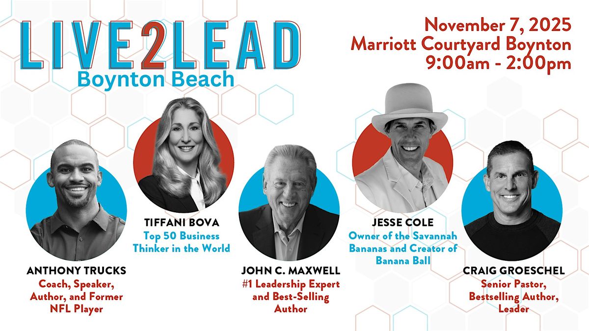 Live2Lead Boynton Beach, 7 November | Event in Boynton Beach | AllEvents