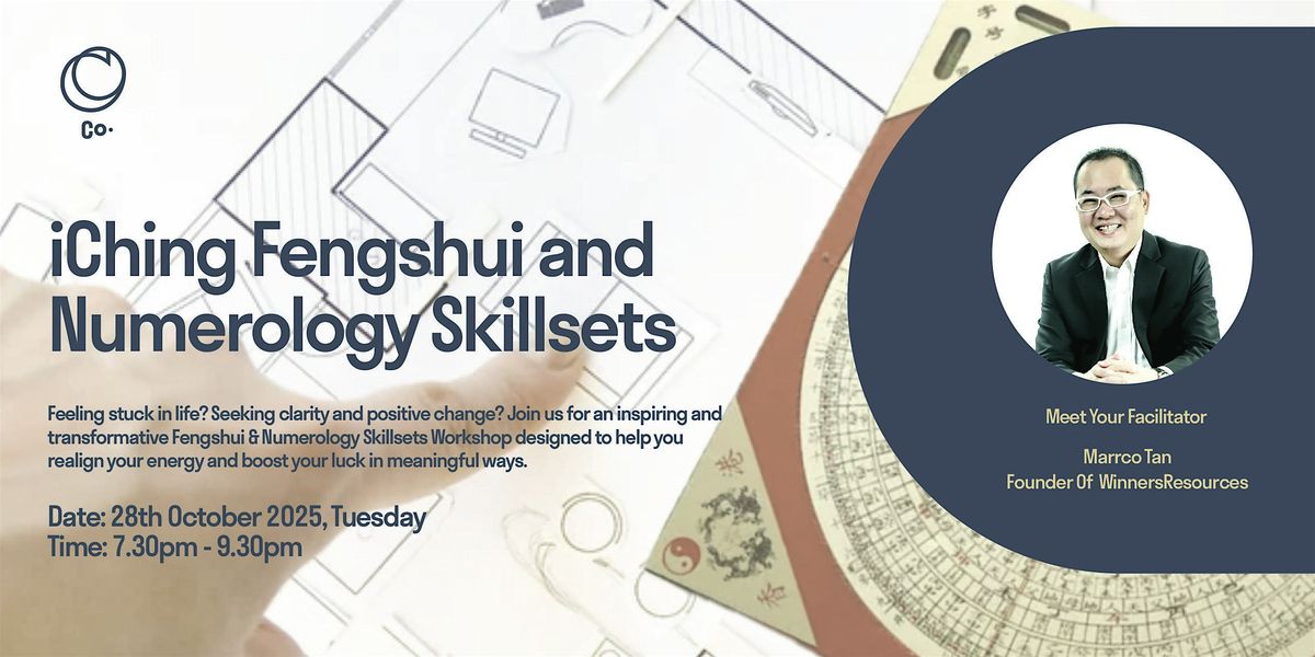 iChing Fengshui & Numerology Skillsets Workshop, 28 October | Event in Singapore | AllEvents