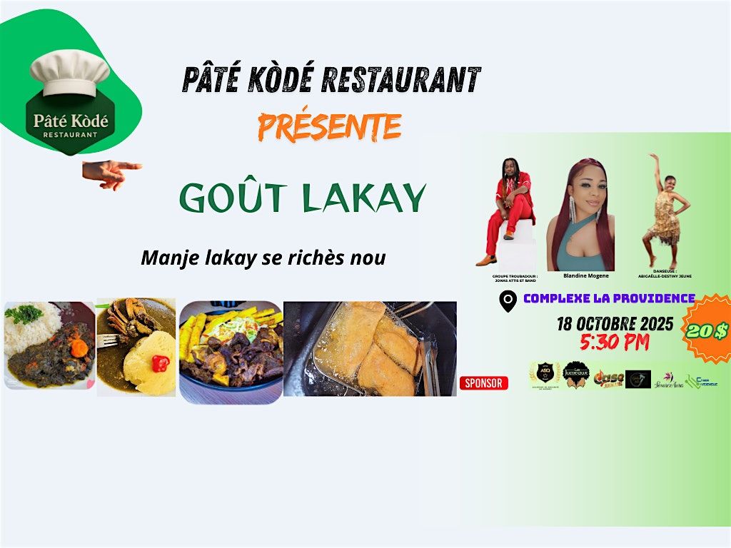 Goût Lakay, 18 October | Event in Montréal | AllEvents