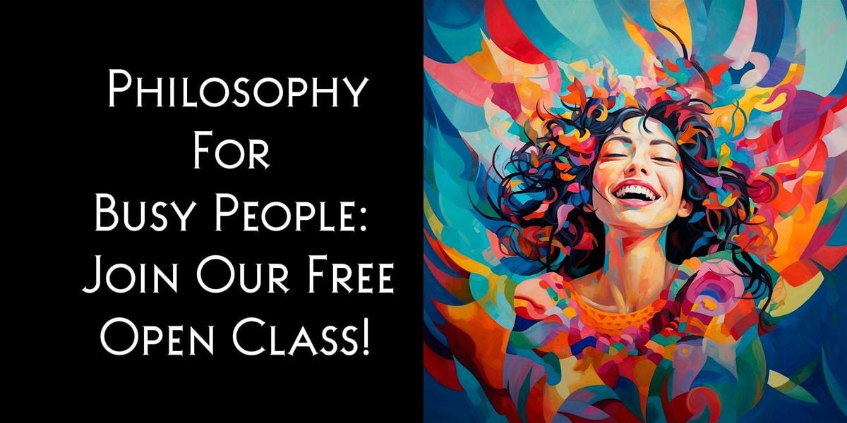 Philosophy for Busy People, 25 September | Event in Cambridge | AllEvents