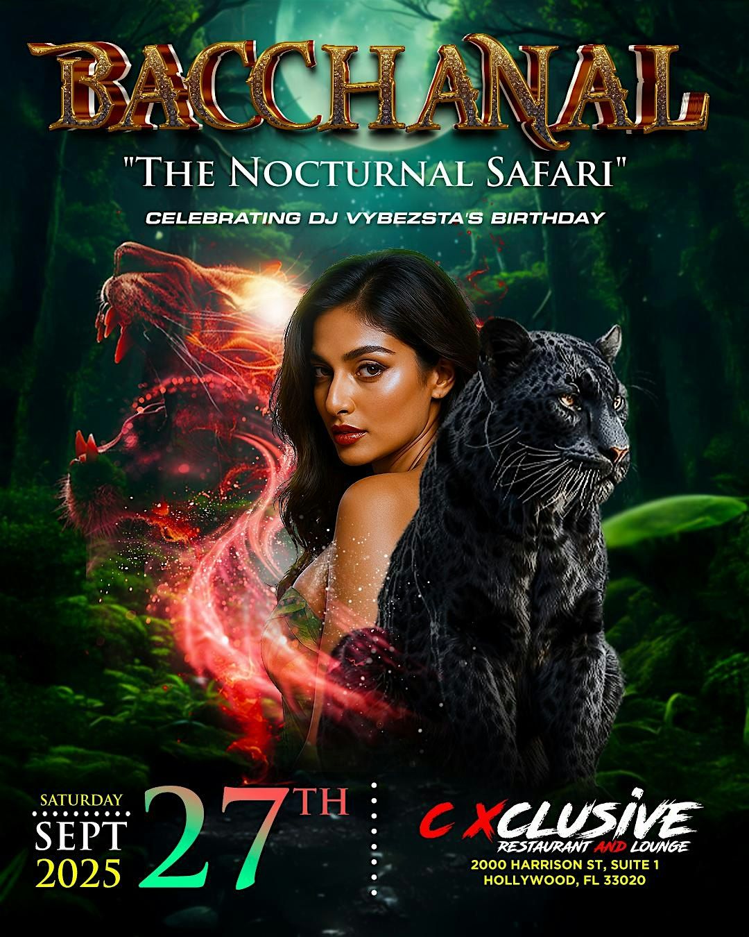 BACCHANAL THE NOCTURNAL SAFARI, 27 September | Event in Hollywood | AllEvents