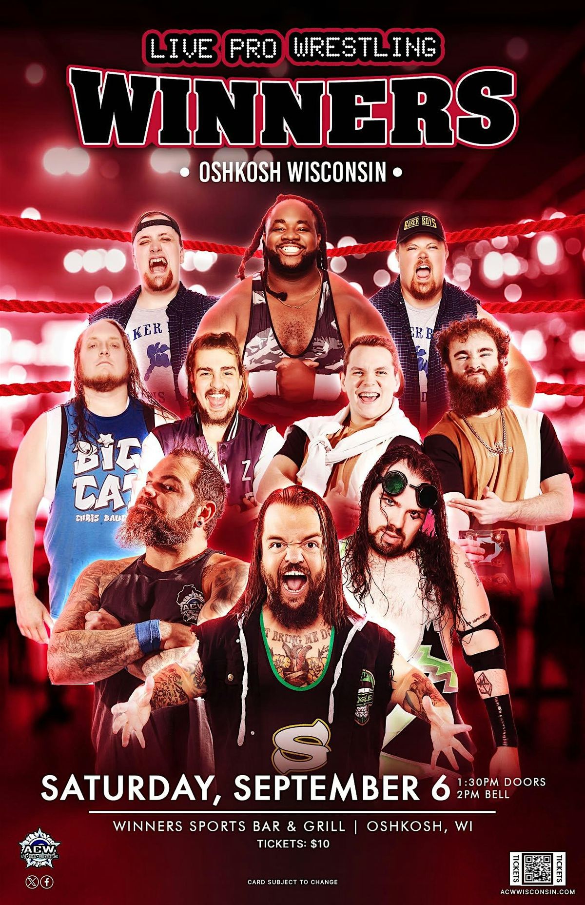 ACW at Winners!, 6 September | Event in Oshkosh | AllEvents