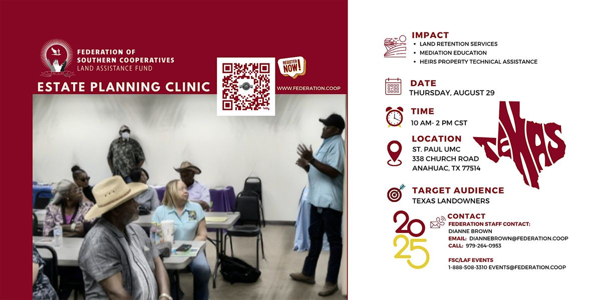 2025 Estate Planning Workshop -  Anahuac, Texas, 29 August | Event in Jacksonville | AllEvents