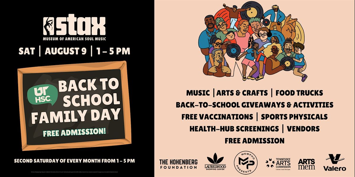 Back To School Family Day, 9 August | Event in Memphis | AllEvents