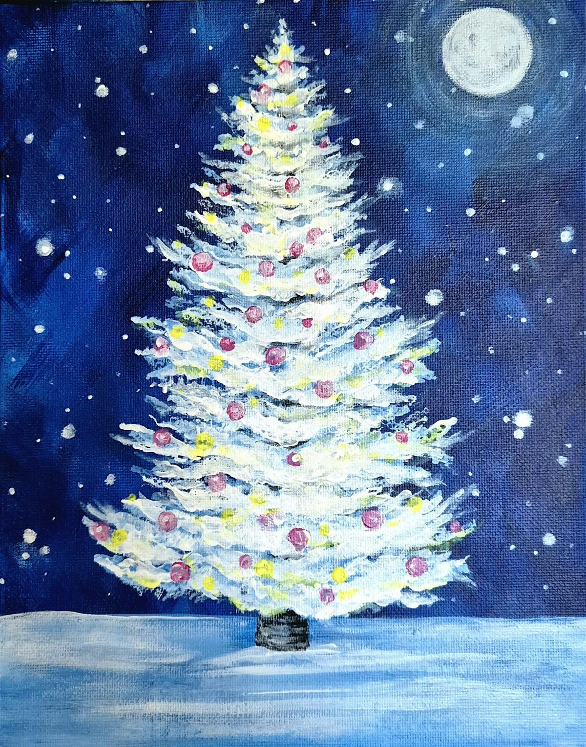 Christmas Tree Paint and Sip, 12 December | Event in Burtonwood | AllEvents