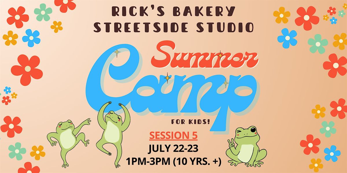 Summer Camp Session 5 (JULY 22 - 23) AGES 10+, 22 July | Event in Fayetteville | AllEvents