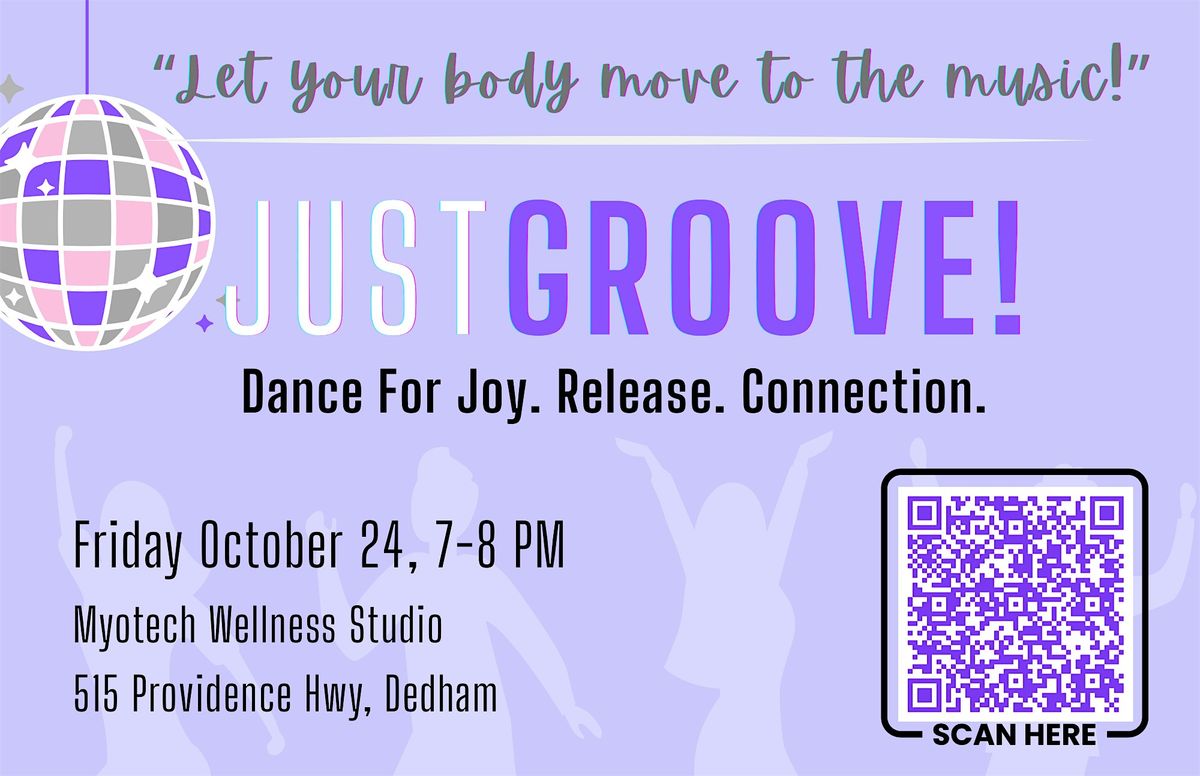 JustGroove! 18+ Adult Dance Class  | Learn to Groove & Let Go!, 24 October | Event in Dedham | AllEvents