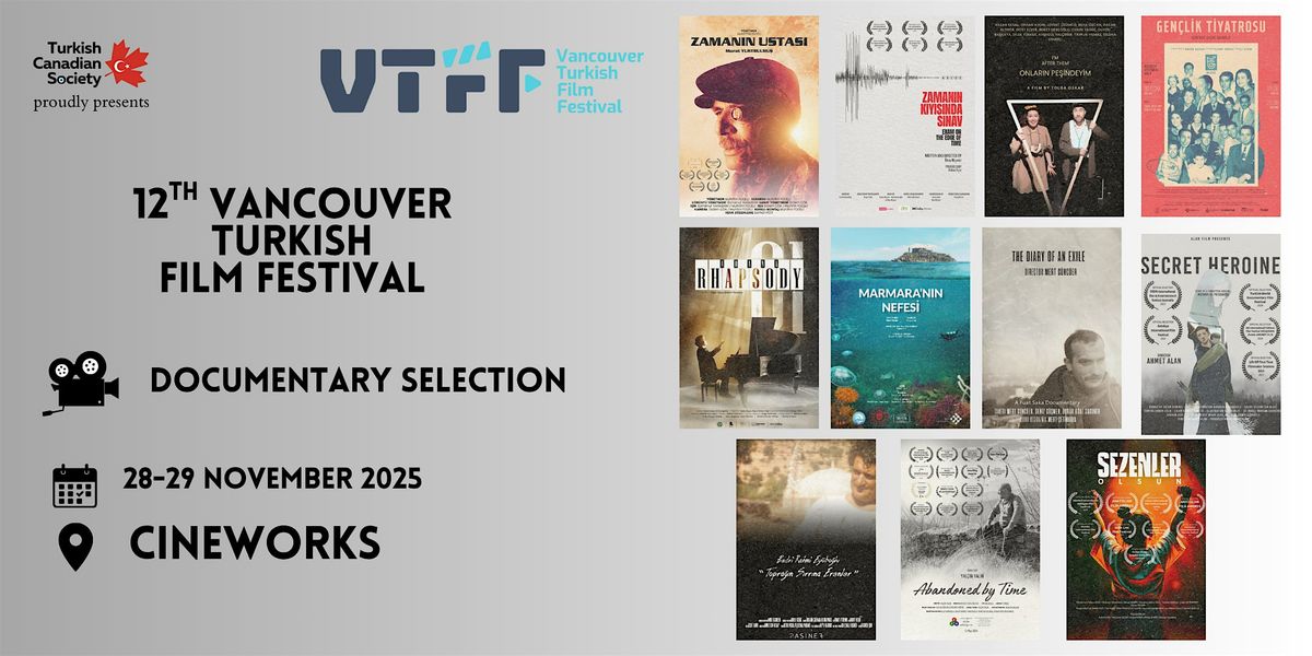 12TH VTFF DOCUMENTARY SELECTION AT CINEWORKS!, 28 November | Event in Vancouver | AllEvents