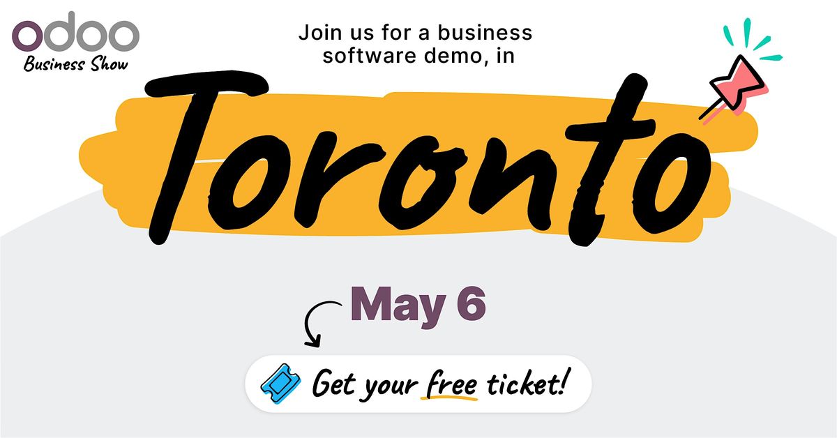 Odoo Business Show - Toronto, Ontario | Event in Toronto | AllEvents