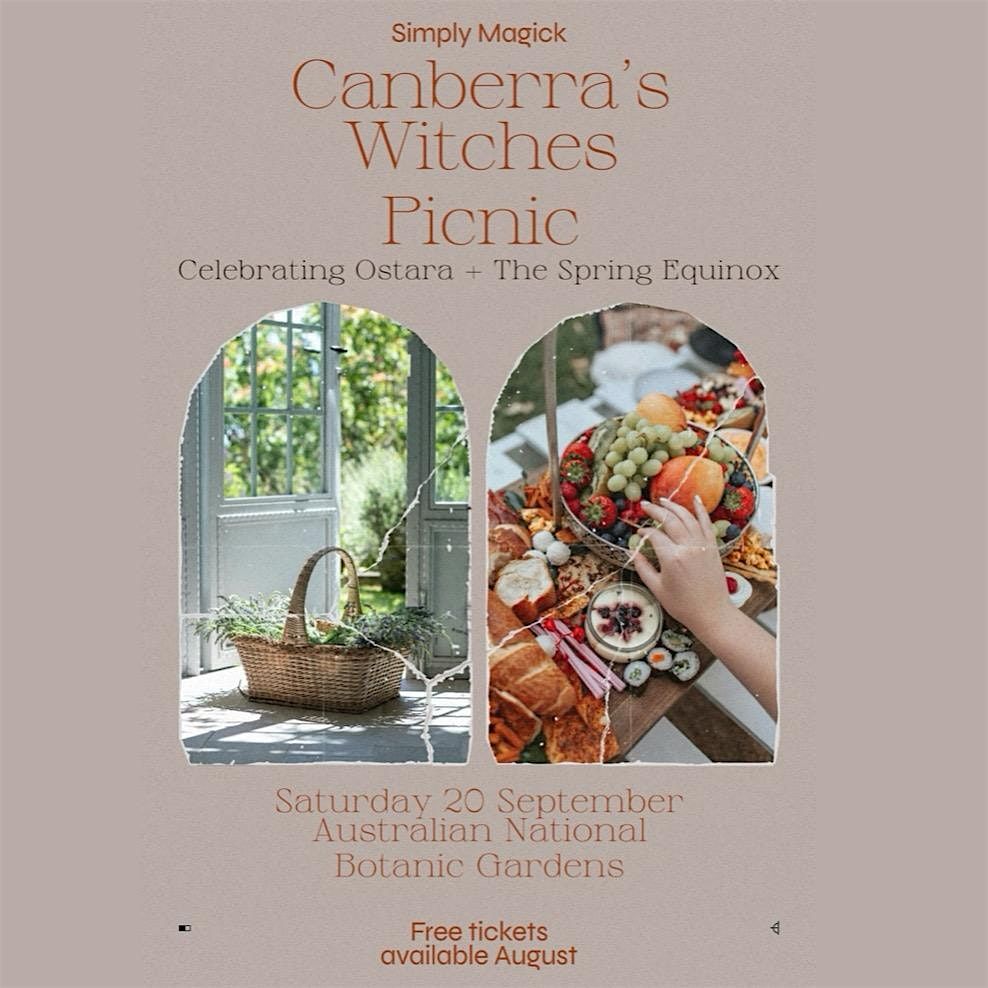 The Canberra Witches Picnic, 20 September | Event in Acton | AllEvents