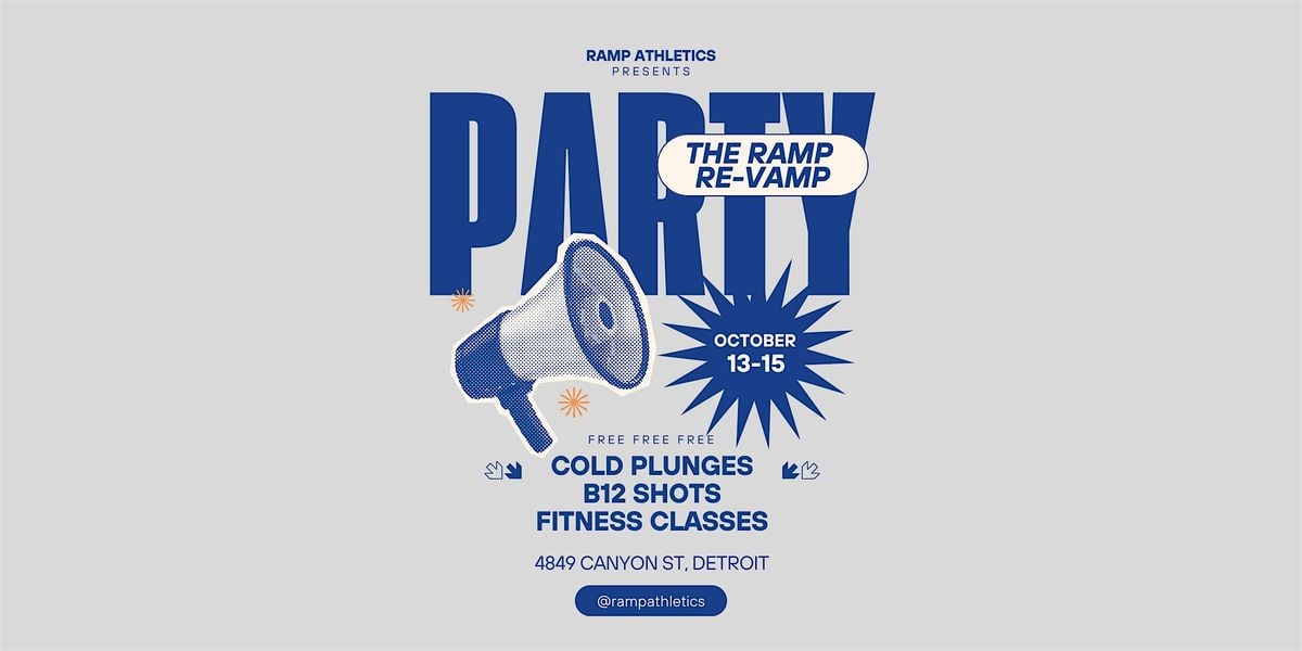 RAMP RE-VAMP  Three Year Celebration, 15 October | Event in Grosse Pointe | AllEvents