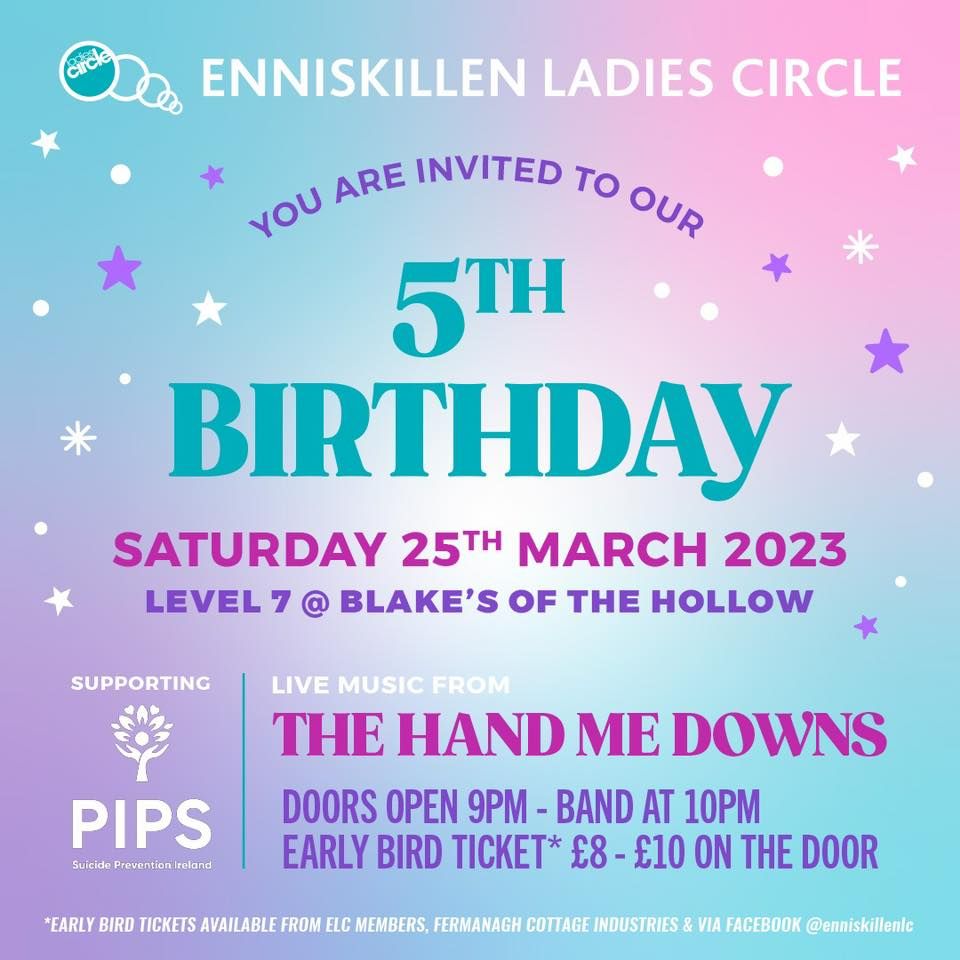 Enniskillen Ladies Circle 5th Birthday Party, Blakes Of The Hollow