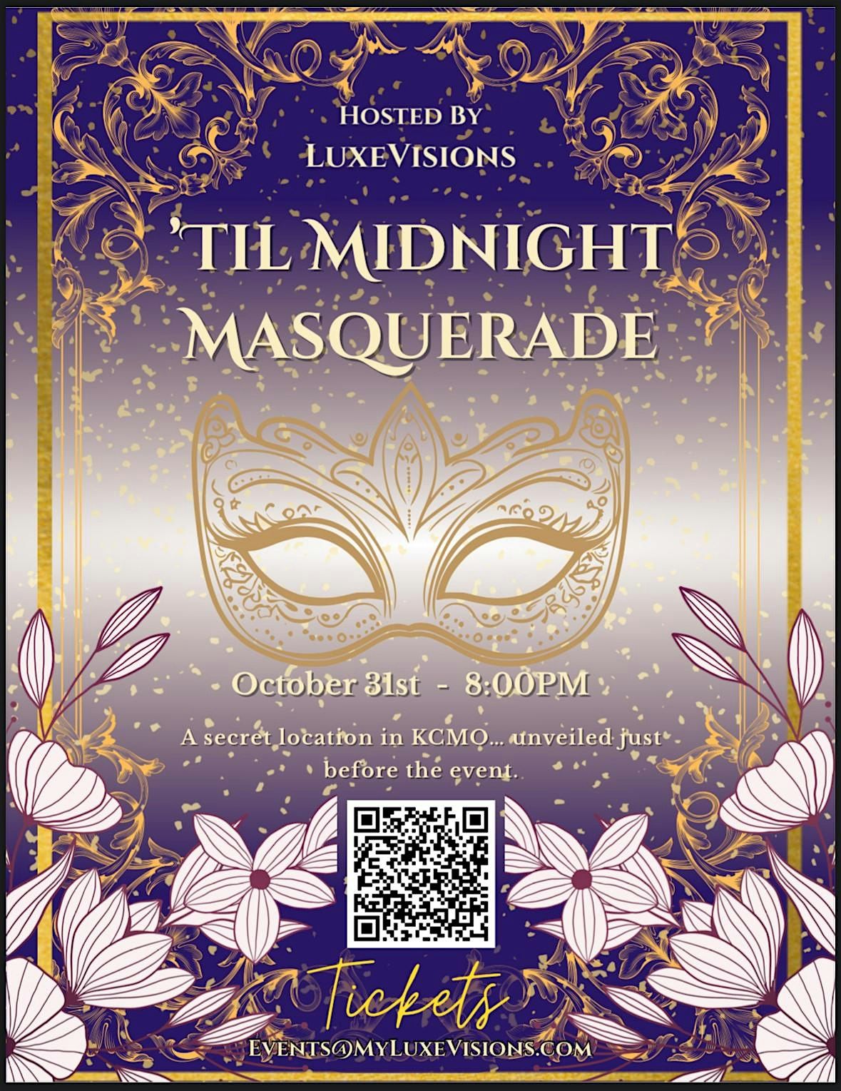 The ‘Till Midnight Masquerade, 31 October | Event in Kansas City | AllEvents
