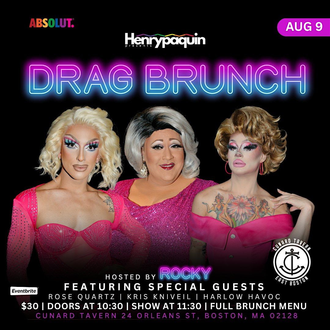 Drag Brunch at Cunard Tavern, 9 August | Event in Boston | AllEvents
