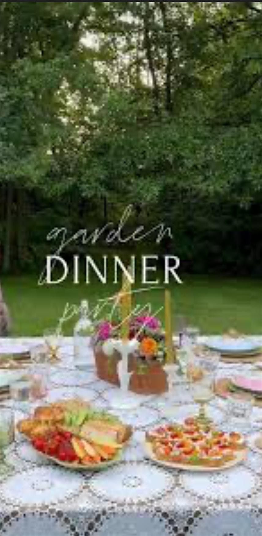 Garden Dinner Party, 12 September | Event in Detroit | AllEvents