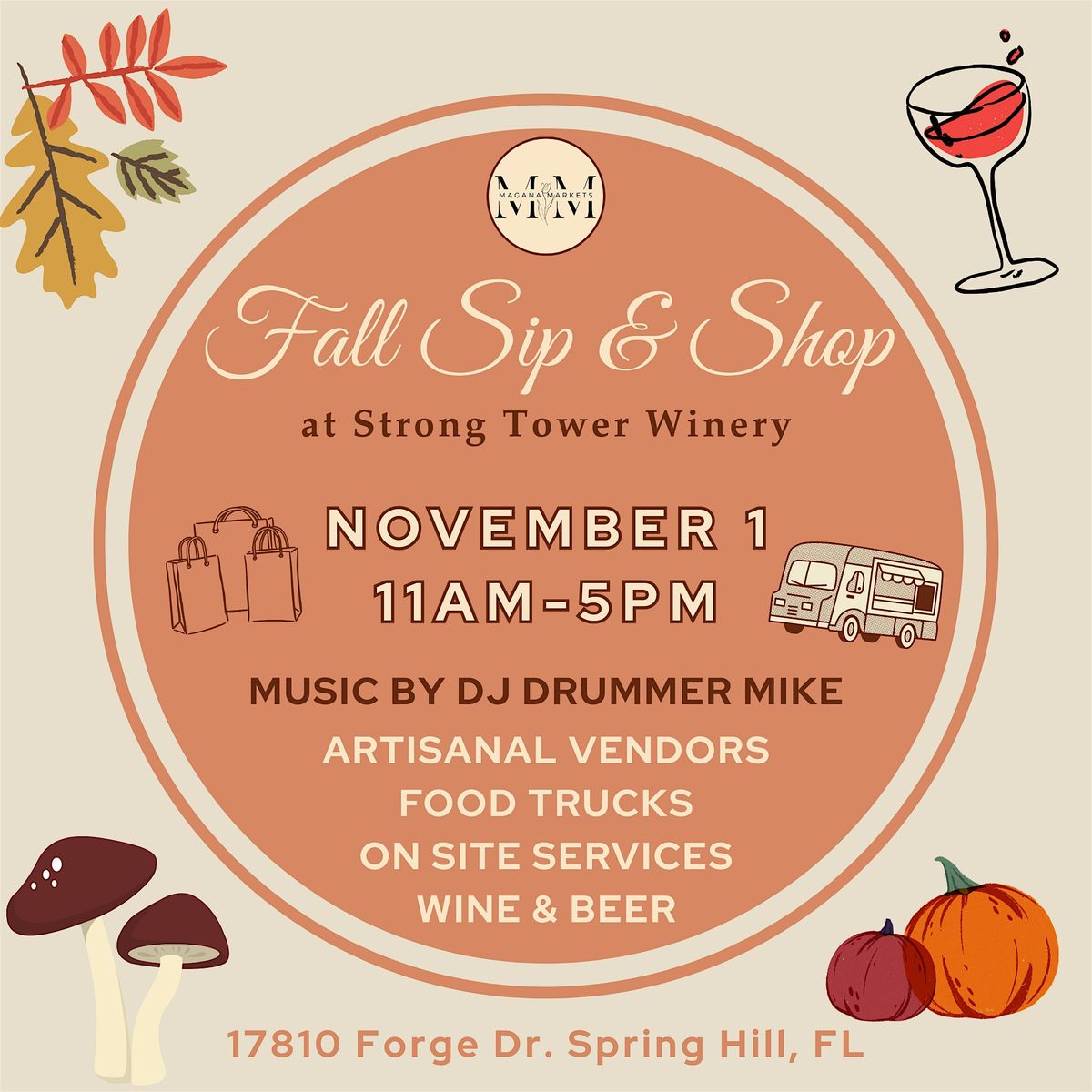 Fall Sip & Shop, 1 November | Event in Spring Hill | AllEvents