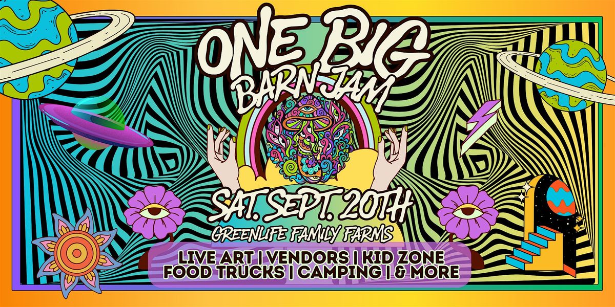 ONE BIG BARN JAM!, 20 September | Event in Concord | AllEvents