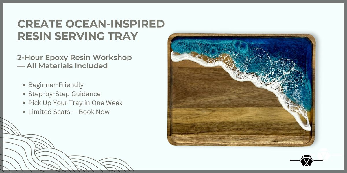 Craft Club: Ocean-Inspired Resin Trays, 29 May | Event in Mercer Island | AllEvents