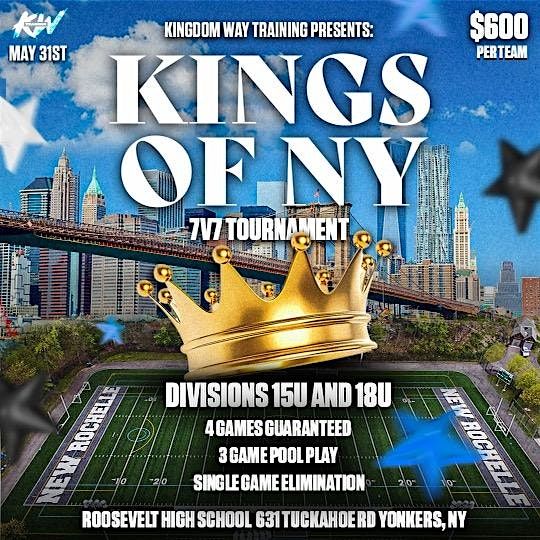 Kings of NY 7v7 tournament | Event in Yonkers | AllEvents