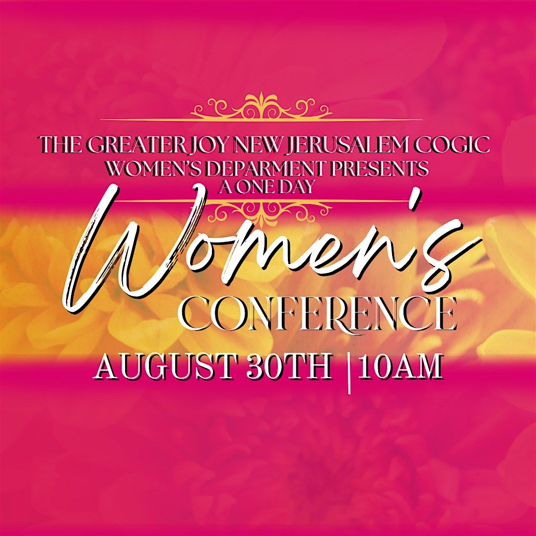 The Greater Joy New Jerusalem COGIC Women’s Conference!, 30 August | Event in Bay City | AllEvents