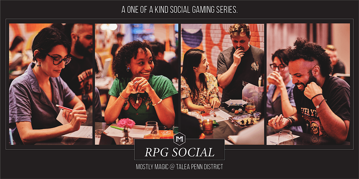 Mostly Magic | RPG Social @ Talea Penn District 8/26, 26 August | Event in New York | AllEvents