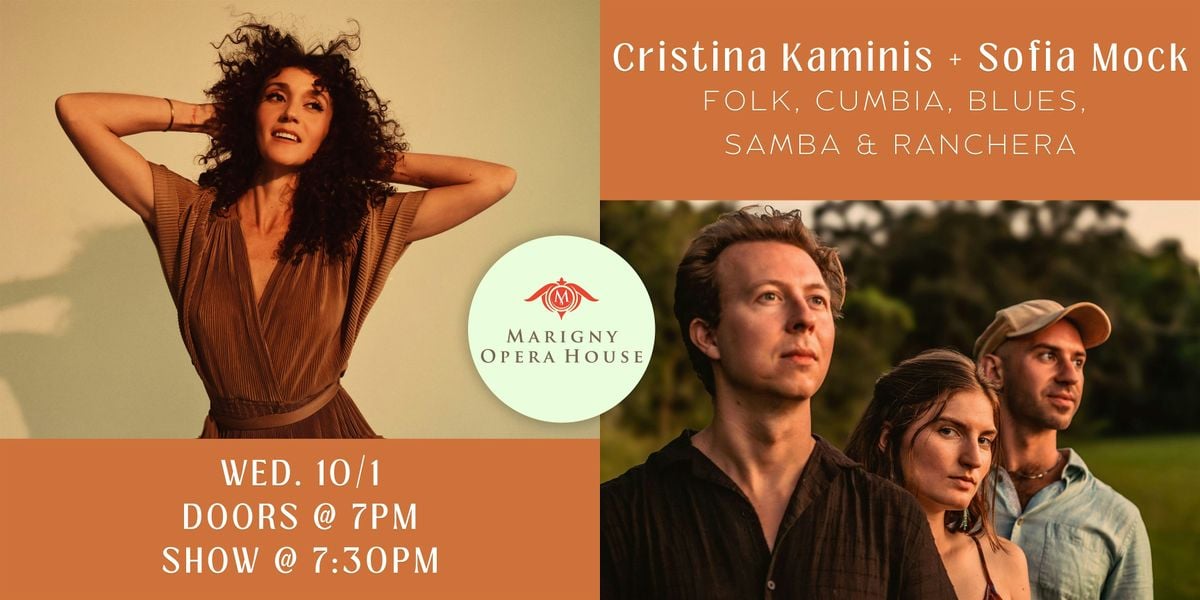 Cristina Kaminis + Sofia Mock, 1 October | Event in New Orleans | AllEvents