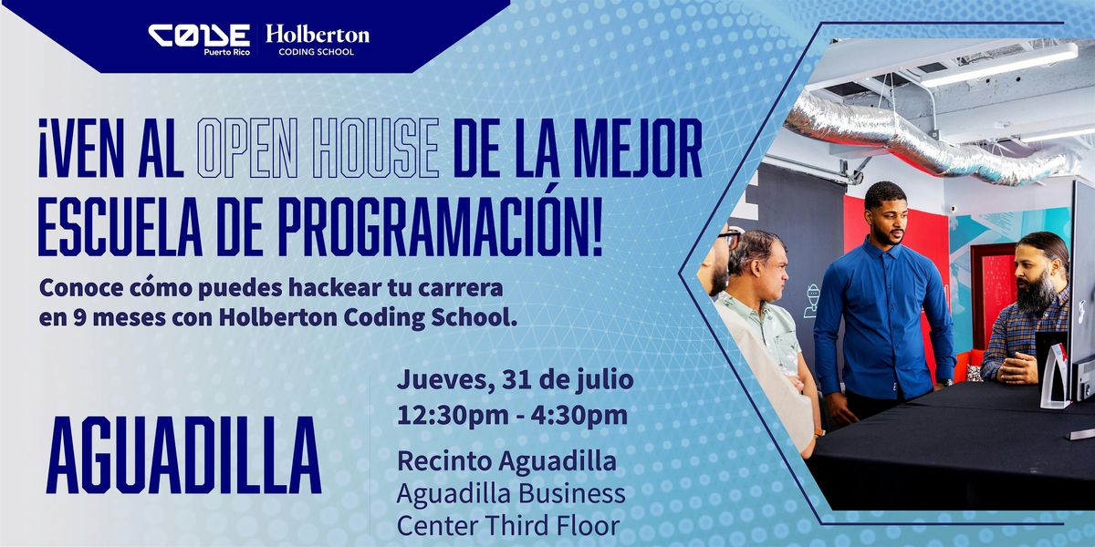 Holberton Coding School  Open House Aguadilla, 31 July | Event in Aguadilla | AllEvents