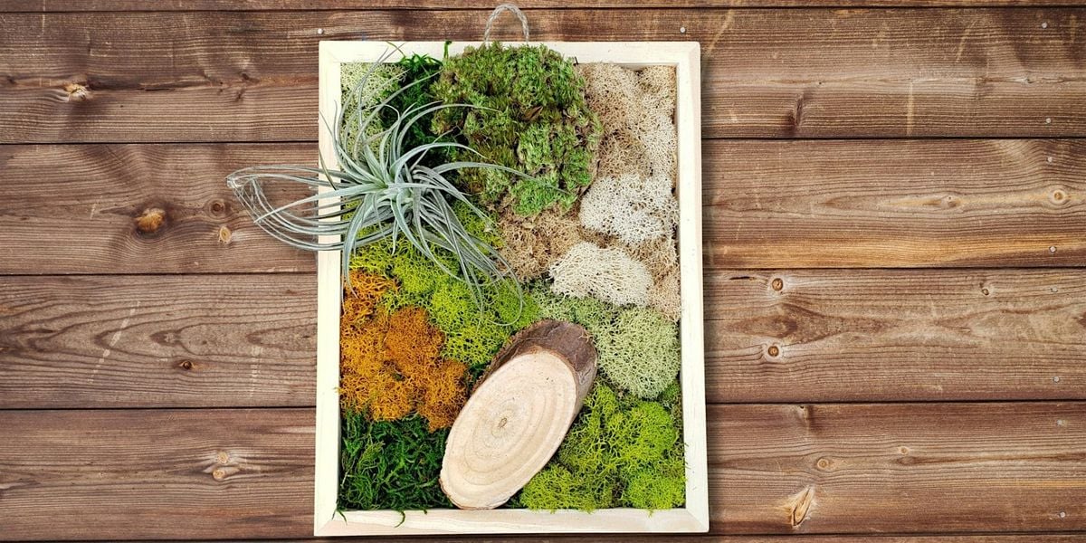 Moss Wall Art Workshop, 6 September | Event in Aiken | AllEvents