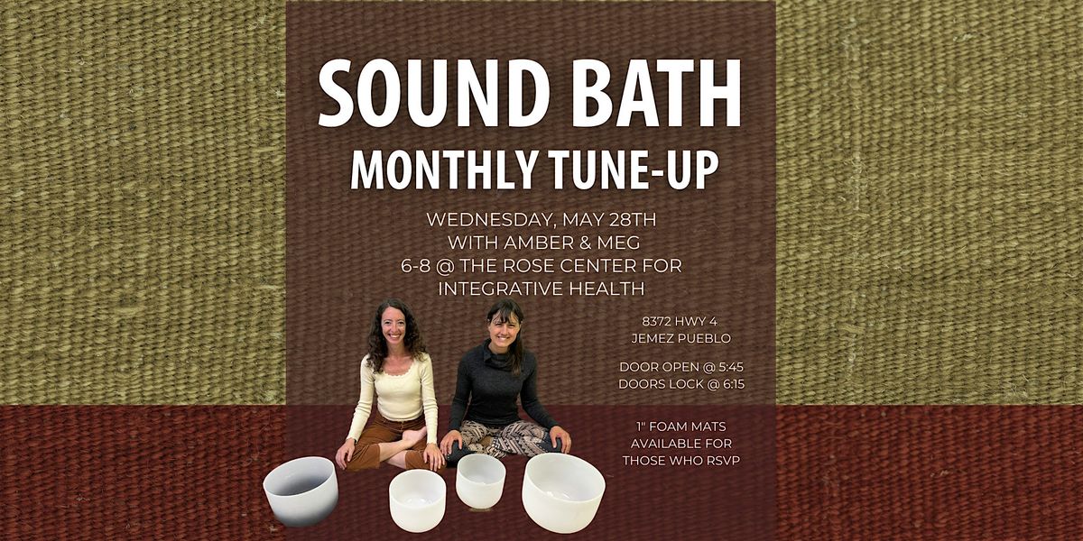 Sound Bath: Monthly Tune-up in the Jemez Red Rocks, 28 May | Event in Jemez Pueblo | AllEvents
