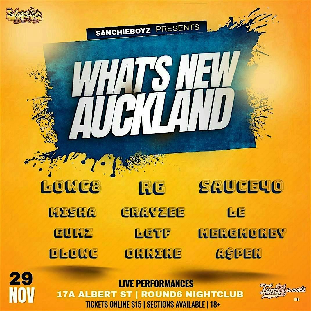 What’s New, 29 November | Event in Auckland | AllEvents
