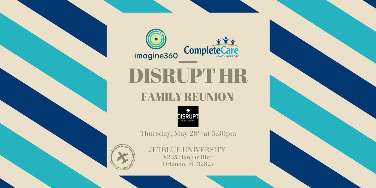 DisruptHR Orlando 20.0, 29 May | Event in Orlando | AllEvents