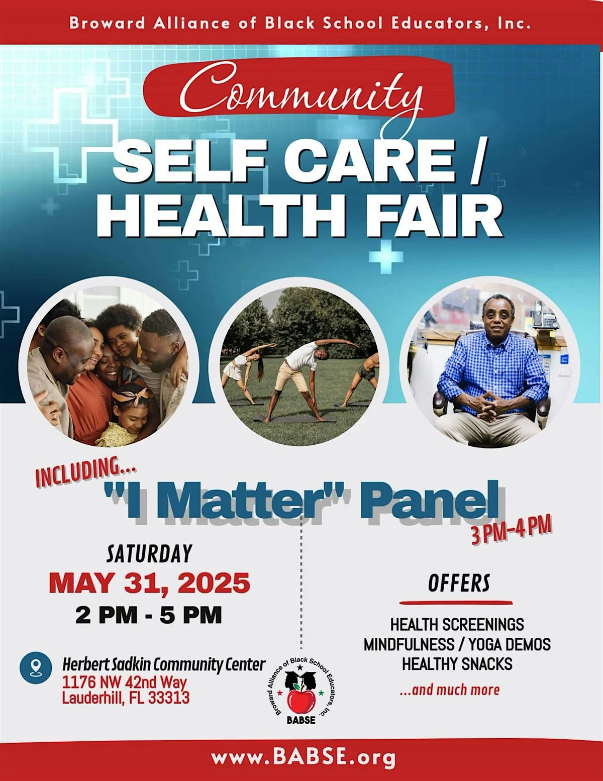 2025 BABSE Community Self Care / Health Fair, 31 May | Event in Lauderhill | AllEvents