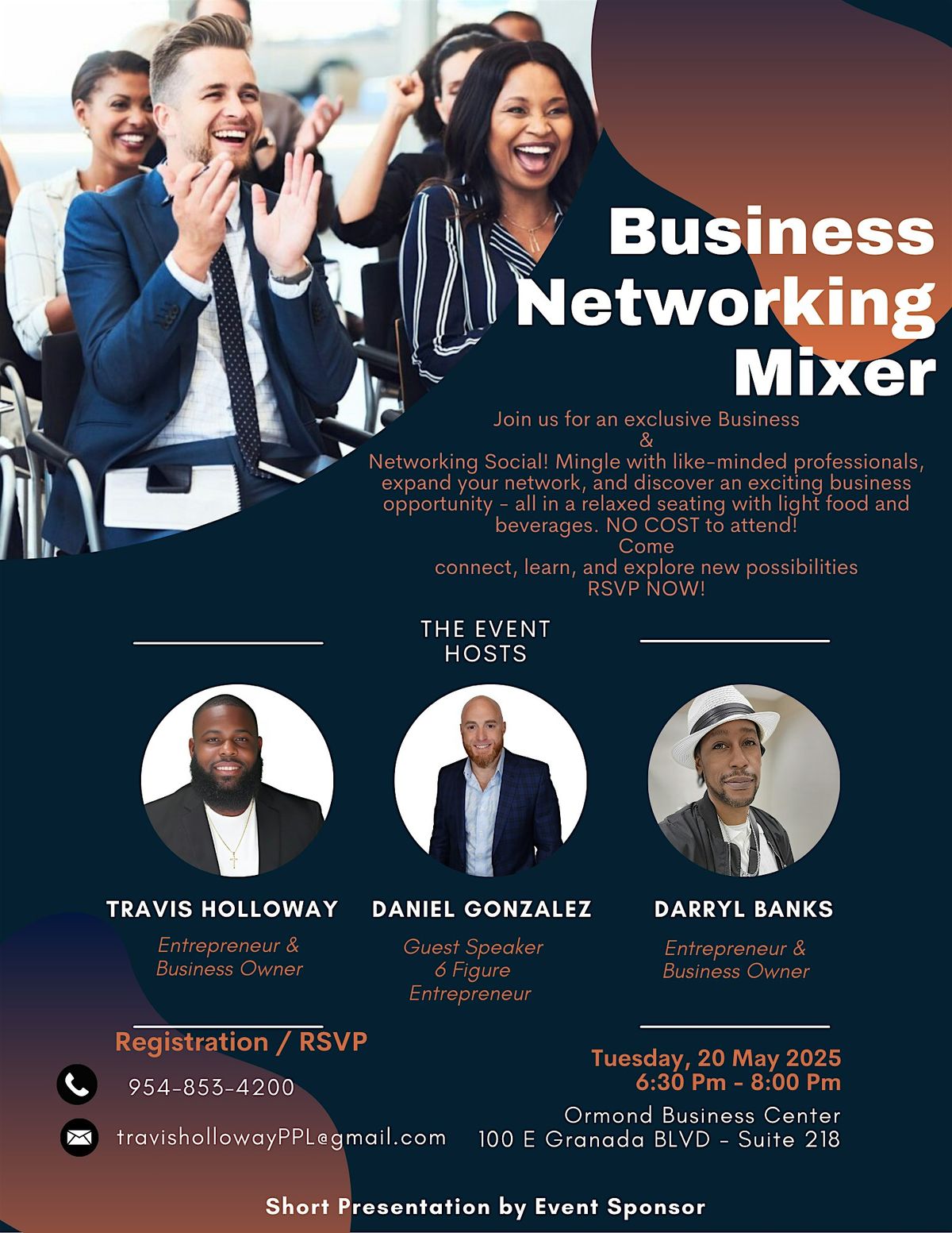 Business Networking Mixer - Tuesday Night, 20 May | Event in Ormond Beach | AllEvents