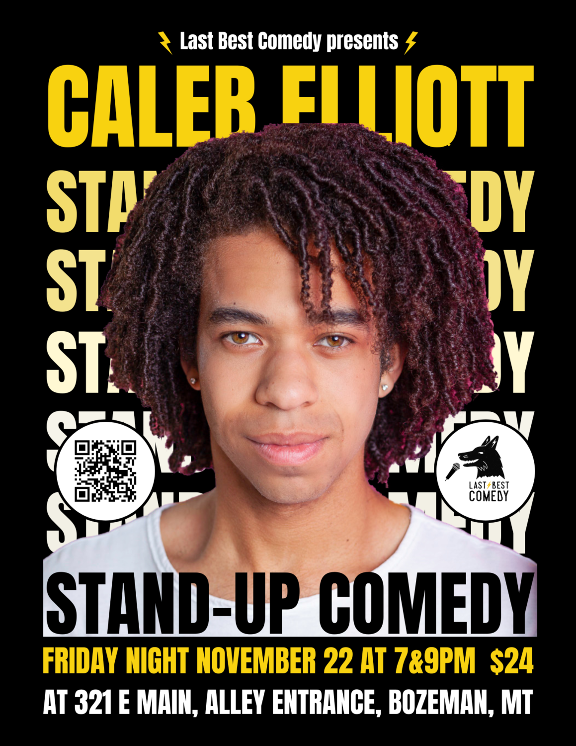 Caleb Elliott at Funny Bone - Liberty, 1 June | Event in Mason | AllEvents