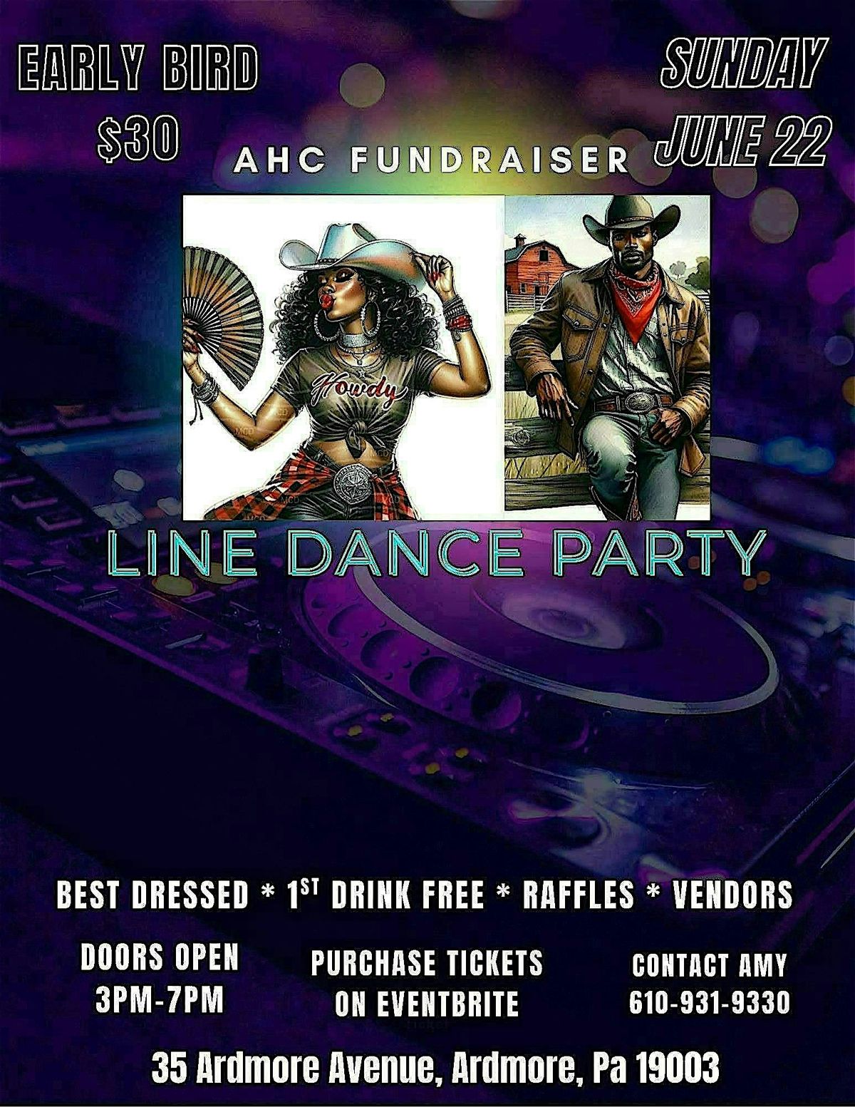Cowboys & Cowgirls Line Dancing Party, 22 June | Event in Ardmore | AllEvents