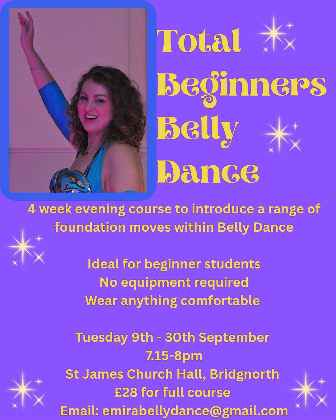 Total beginners Belly Dance - 4 week course, 9 September | Event in Bridgnorth | AllEvents