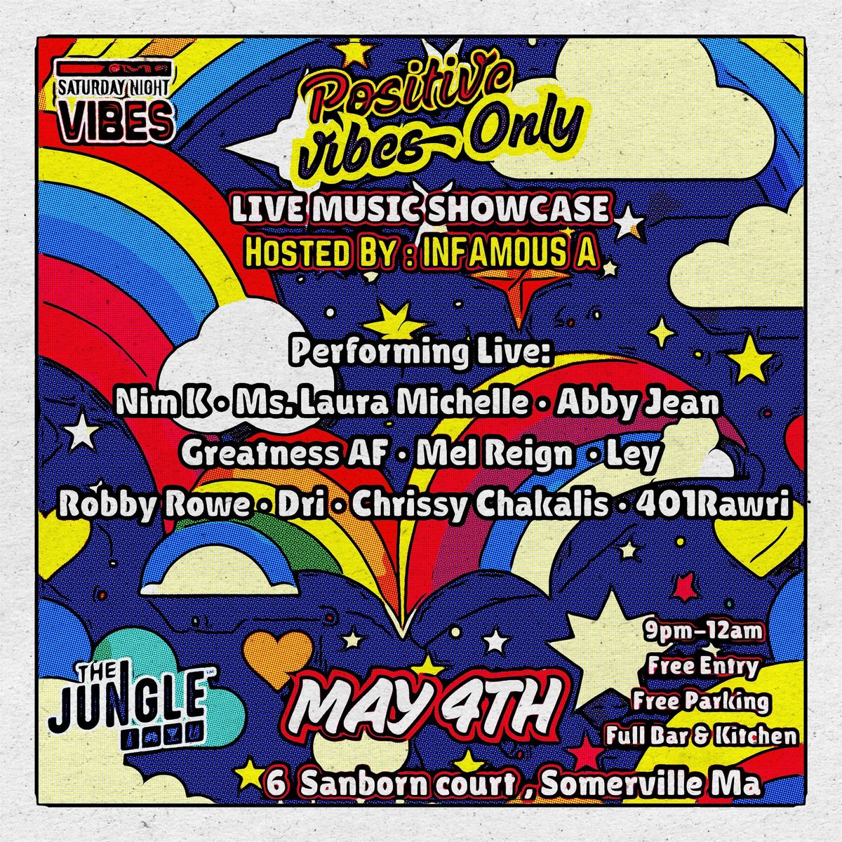 Live Music Showcase hosted by INFAMOUS A | Event in Somerville | AllEvents