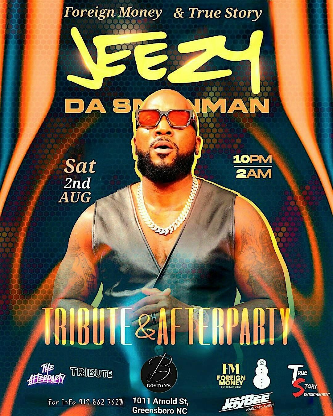JEEZY TRIBUTE & AFTERPARTY, 2 August | Event in Greensboro | AllEvents