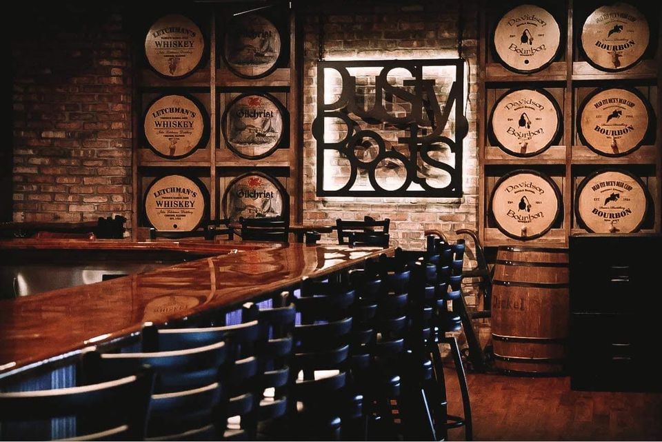 Blue Steel The Boot , Dusty Boots Saloon, Rockford, March 16 2024