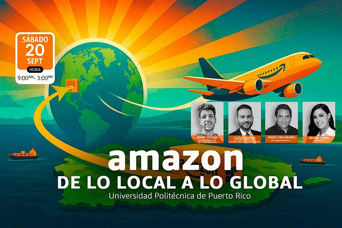 Amazon: De lo Local a lo Global, 20 September | Event in San Juan | AllEvents