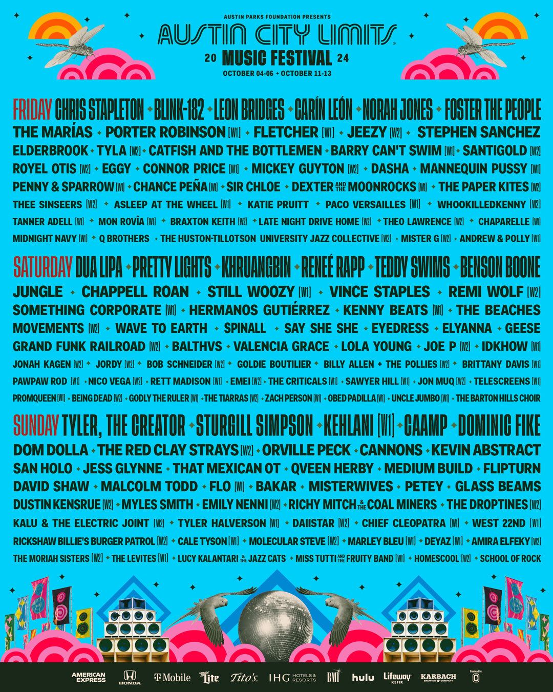 2025 Austin City Limits Festival - Friday at Zilker Park, 3 October | Event in Austin | AllEvents