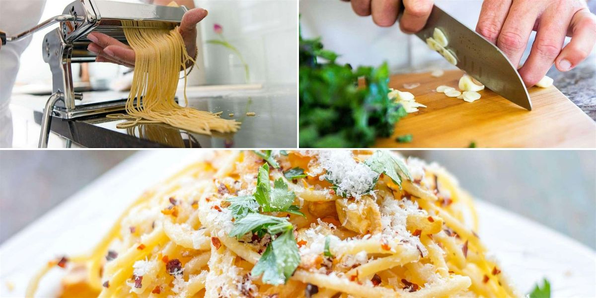Craft Authentic Aglio e Olio Pasta With Chef Deanna - Cooking Class by Classpop!™, 26 June | Event in Grapevine
